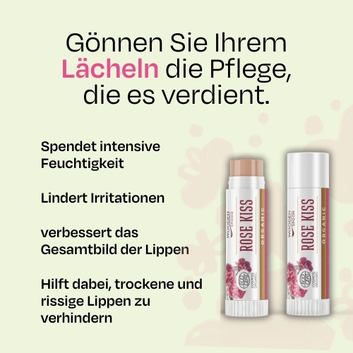 Lippenbalsam Rosenkuss Wooden Spoon 4,3ml