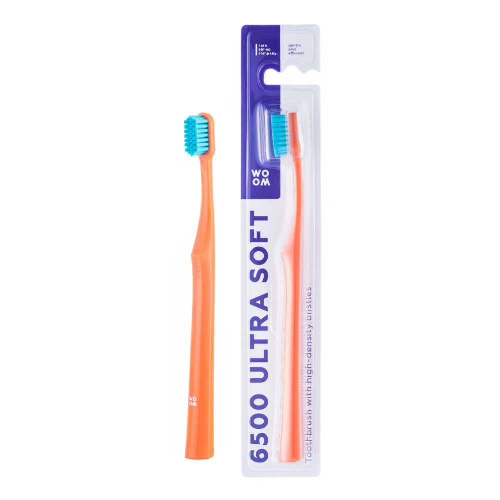 WOOM Toothbrush 6500 Ultra Soft zubná kefka ultra soft 1 ks