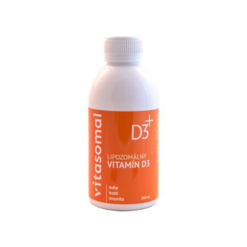 Lipozomálny vitamín D3 (bez konzervantov) Vitasomal 200ml