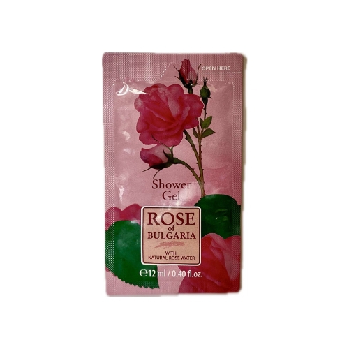 Levně Sprchový gel z růžové vody Rose of Bulgaria 12ml vzorek