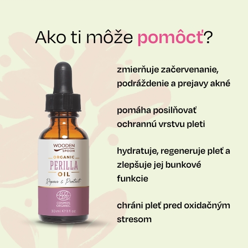 Perilový olej Wooden Spoon 30 ml