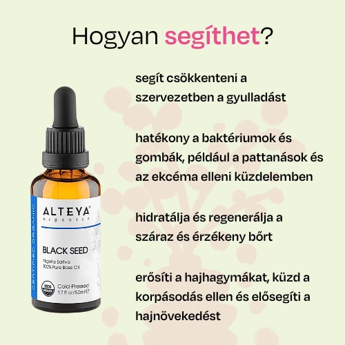 Feketekömény olaj 100% Alteya Organics 50 ml