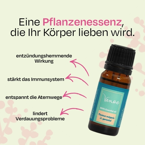 Ätherisches Thymianöl ct. Geraniol Venoc 10ml