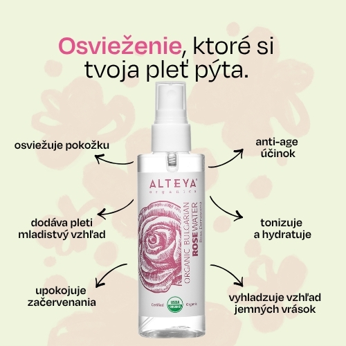 Ružová voda Alteya Organics 100ml