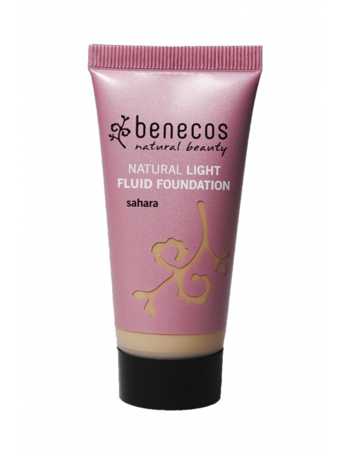 Levně Makeup Light Fluid Foundation Sahara Benecos 30 ml