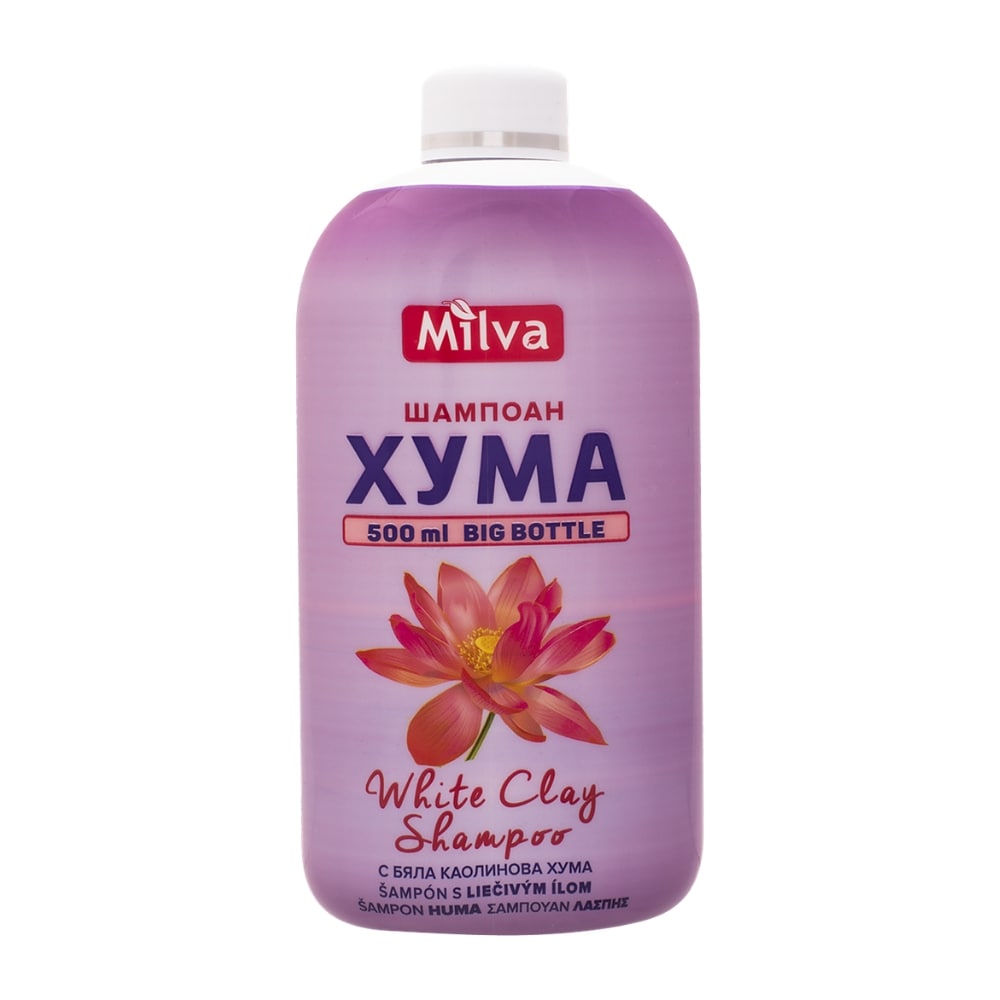 Milva White Clay objemový šampón s ílom 500 ml