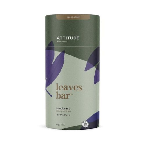Levně Přírodní tuhý deodorant ATTITUDE Leaves bar - s vůní bylinek 85g
