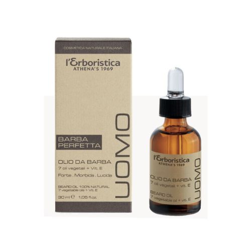 Výživný olej s vitamínom E na fúzy Athena's Erboristica 30 ml
