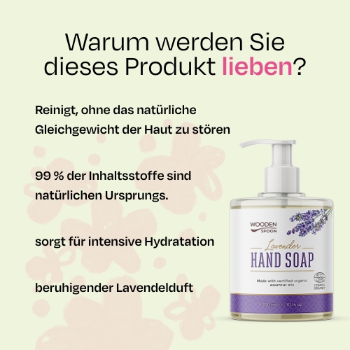 Flüssigseife Lavendel Wooden Spoon 300ml