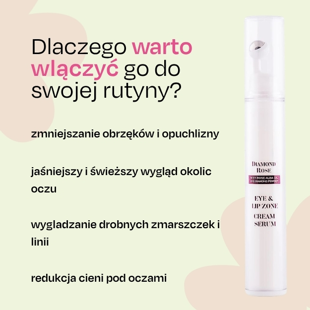 Kremowe serum do okolic oczu i ust Diamond Rose Biofresh 15 ml