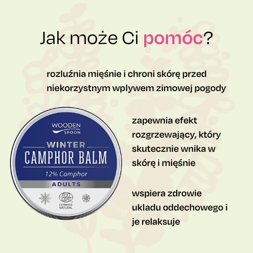 Zimowy balsam z kamforą 12% Wooden Spoon 60ml