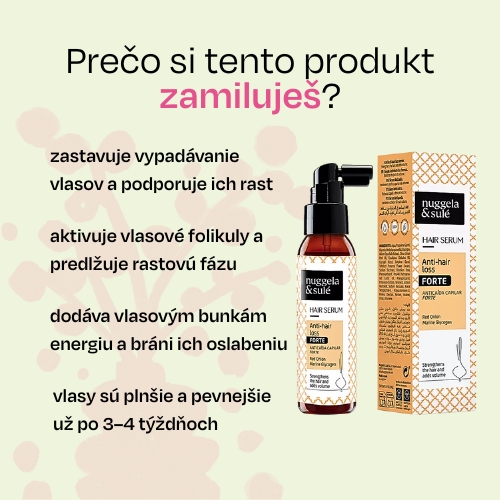 Sérum proti vypadávaniu vlasov Forte Nuggela & Sulé 70ml