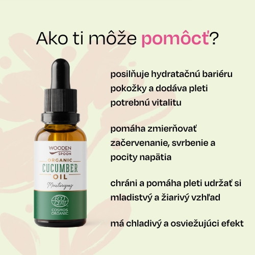 Uhorkový olej Wooden Spoon 10ml
