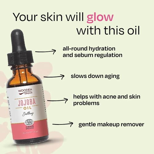 Jojoba oil Wooden Spoon 30 ml