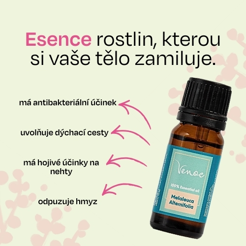 Esenciální olej Tea Tree Venoc 10ml