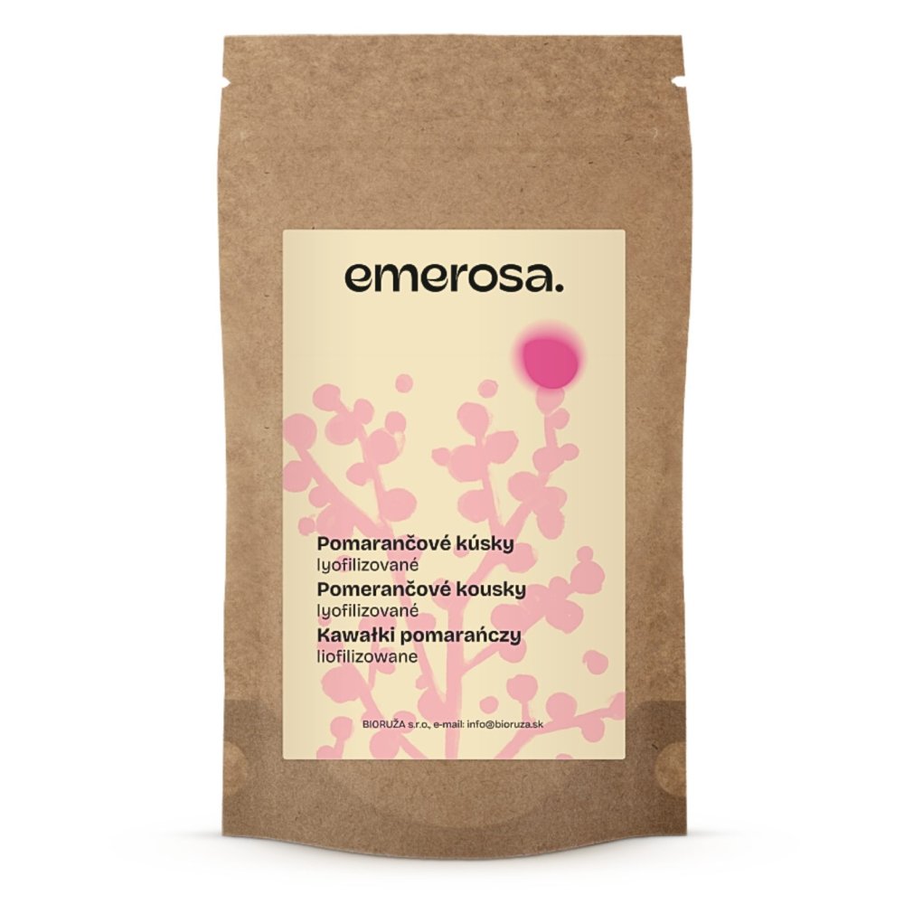 Pomaranč lyofilizovaný kúsky Emerosa 50 g
