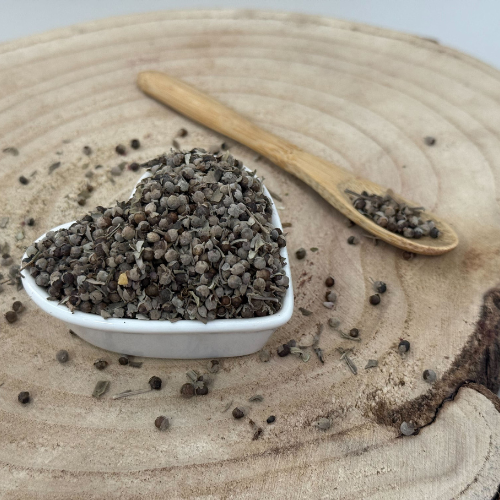 Vitex jahňací, Drmek obyčajný - plod celý -Vitex agnus - castus - Agni-casti fructus 50 g