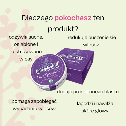Lawendowa maska do włosów Alteya Organics 40ml