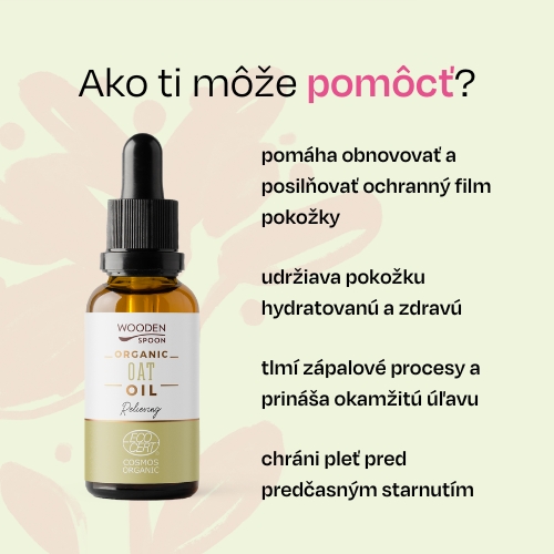 Ovsený olej Wooden Spoon 10ml