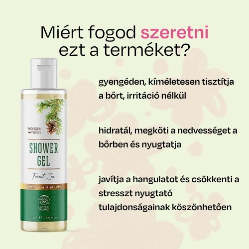 Zuhanyzsele "Forest Zen" Wooden Spoon 200ml