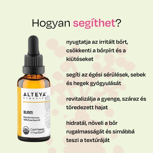 Buriti olaj 100% Alteya Organics 50 ml
