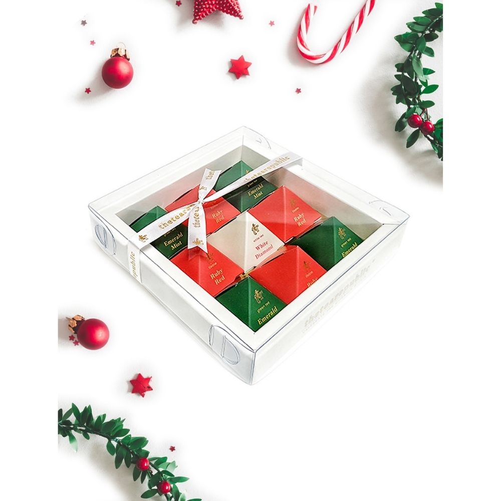 E-shop Vianočné darčekové balenie čajov Pre šťastie The Tea Republic 100 g