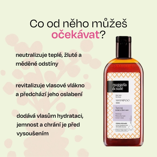 Tónovací šampon na vlasy Nuggela & Sulé 250ml