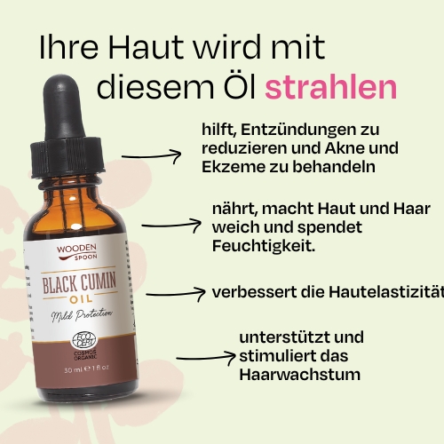 Schwarzkümmelöl Wooden Spoon 30ml