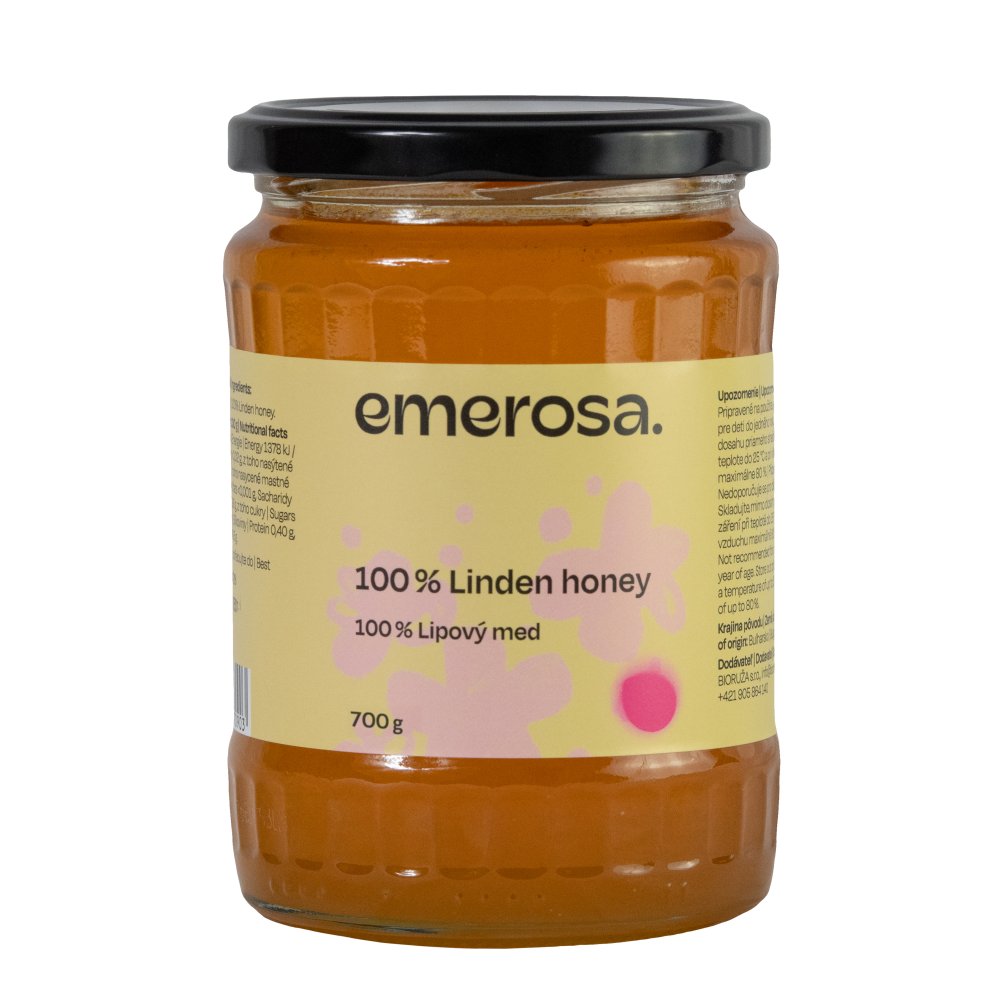 Lipový med Emerosa 700g