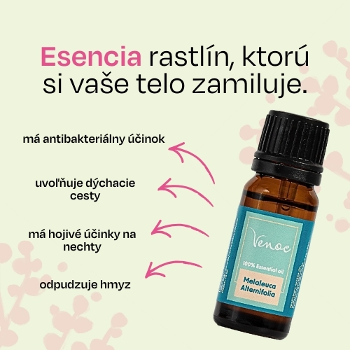 Esenciálny olej Tea Tree Venoc 10ml