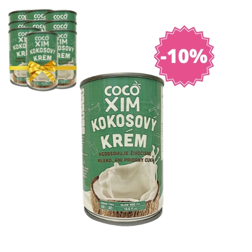 XL balenie - Kokosové mlieko na varenie 20-22% COCOXIM 12x400 ml