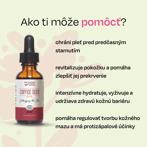 Olej z kávových zŕn Wooden Spoon 30 ml