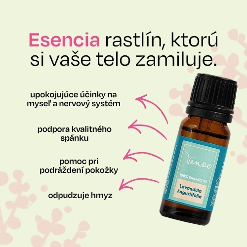 Esenciálny olej Levanduľa Venoc 10ml