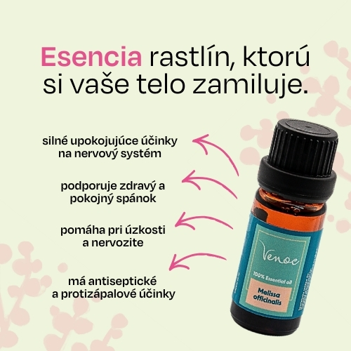 Esenciálny olej Medovka Venoc 10 ml