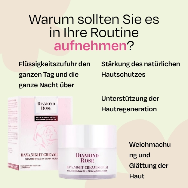 Tag & Nacht Cremeserum Diamond Rose Biofresh 50 ml