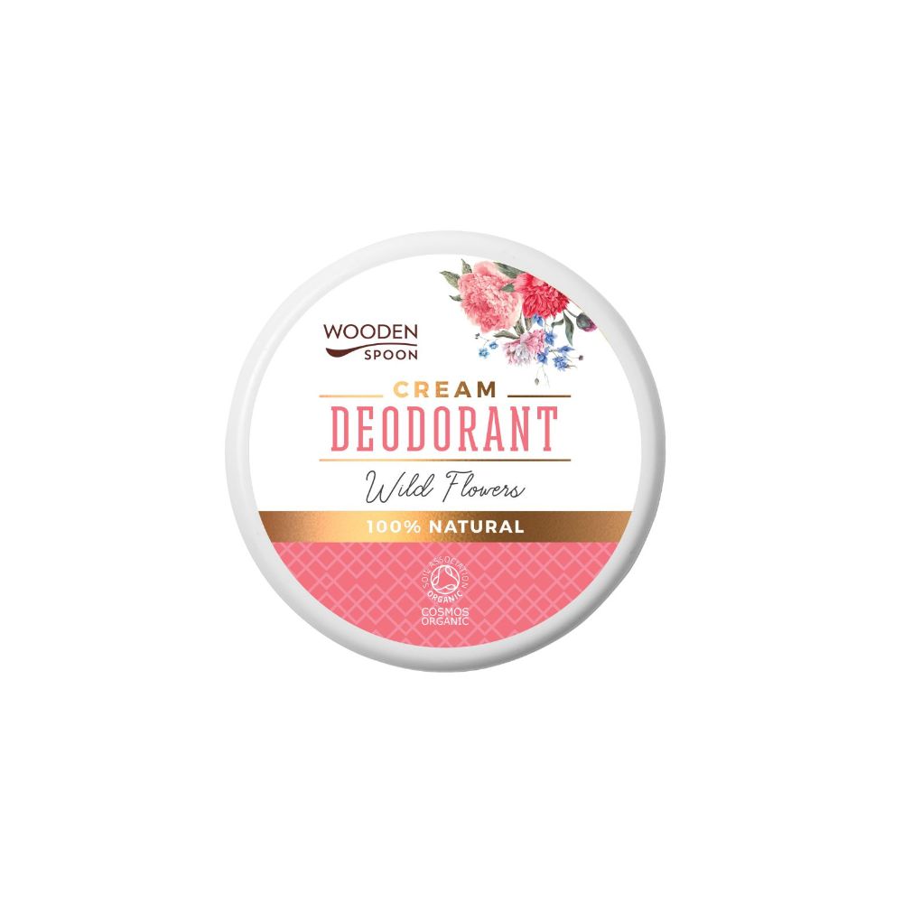 E-shop Prírodný krémový deodorant Wild flowers WoodenSpoon 15 ml