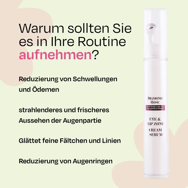 Cremiges Serum für Augen- und Lippenpartie Diamond Rose Biofresh 15 ml
