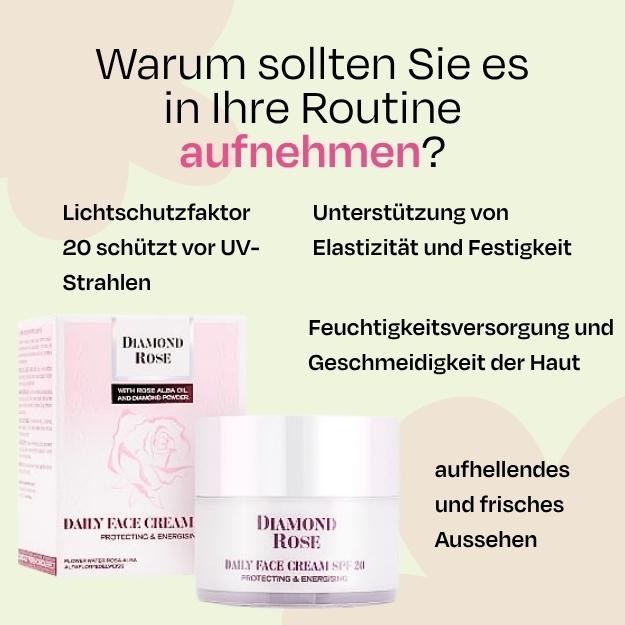 Tagescreme SPF 20 Diamond Rose Biofresh 50 ml