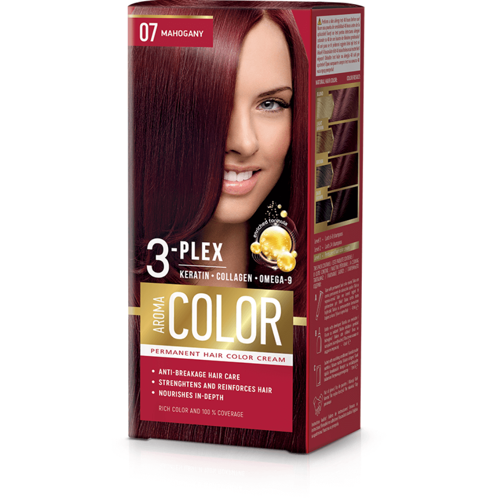 Farba na vlasy - mahagón č.07 Aroma Color