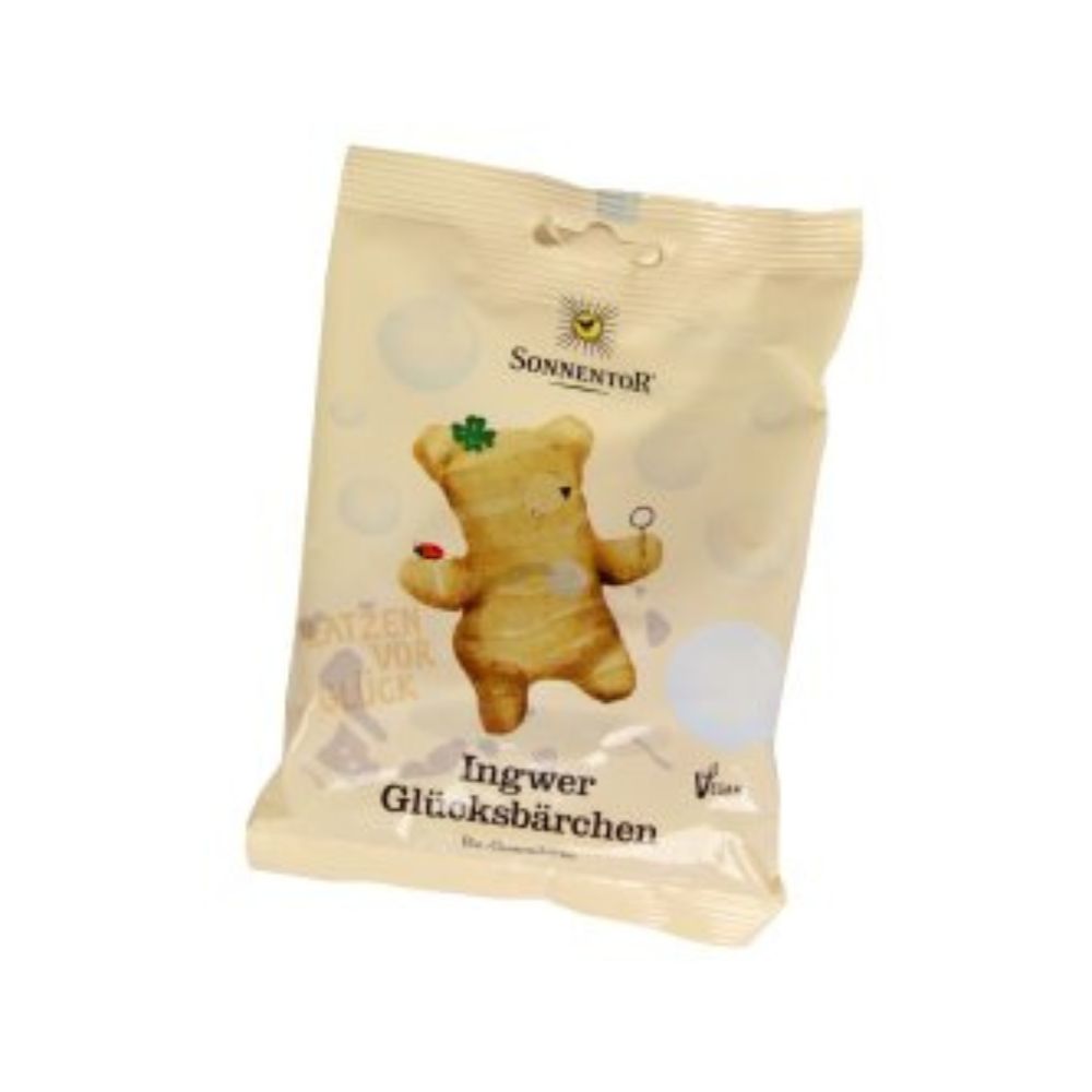 Gumové medvedíky so zázvorom - Šťastie Sonnentor 100g