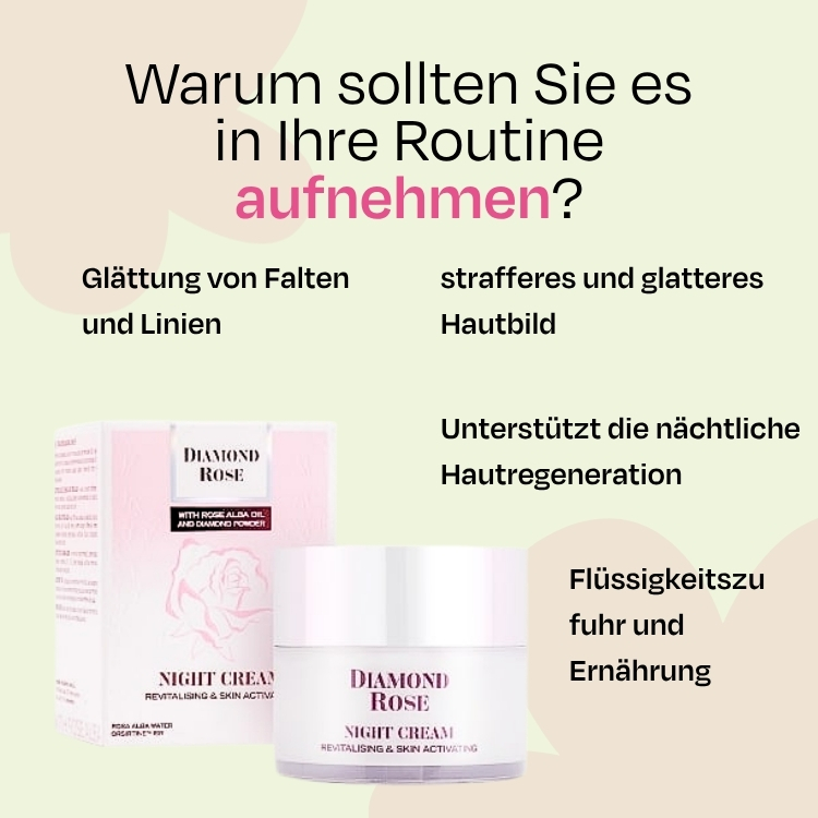 Revitalisierende Nachtcreme Diamond Rose Biofresh 50 ml