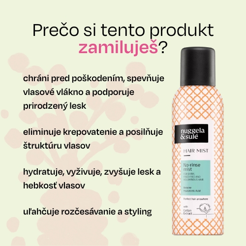 Bezoplachová vlasová hmla Nuggela & Sulé 207 ml