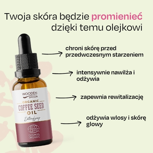 Olej z kawowych ziaren Wooden Spoon 10ml