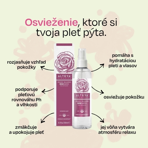 Ružová voda Alteya Organics 250ml