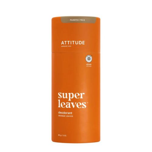 Prírodný tuhý dezodorant ATTITUDE Super leaves - pomarančové listy 85g