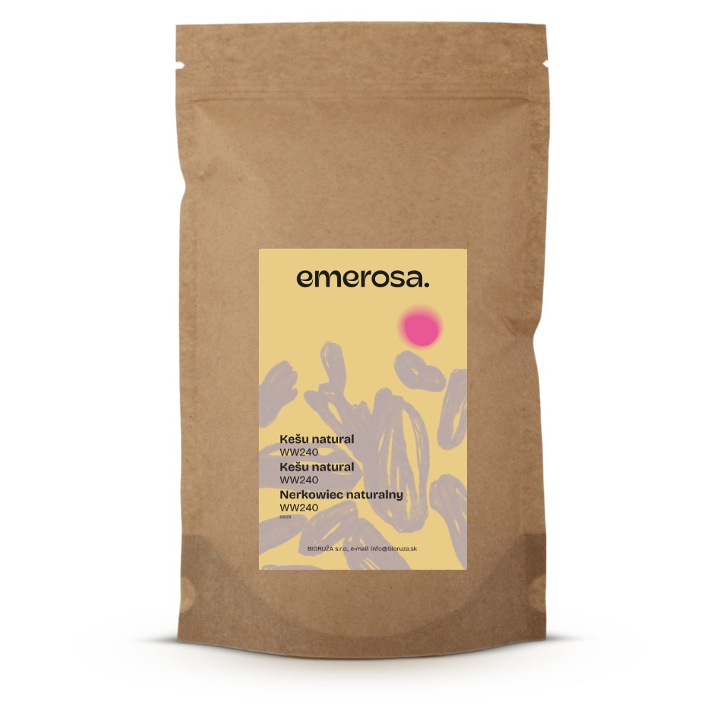 Kešu natural WW240 Emerosa 500 g