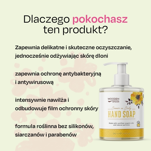 Mydło do rąk w płynie "Summer in Sicily" Wooden Spoon 300 ml