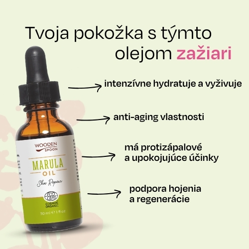 Marulový olej Wooden Spoon 30 ml