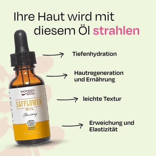 Saflor- (Distel-) Öl Wooden Spoon 30 ml