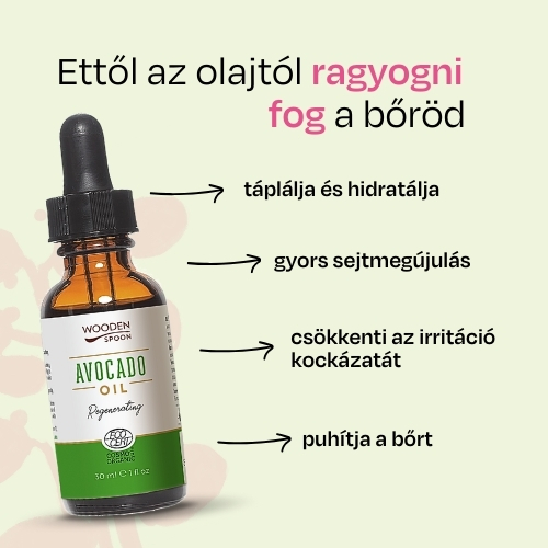 Avokádóolaj Wooden Spoon 30 ml